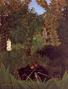 Henri Rousseau The Monkeys Sweden oil painting reproduction